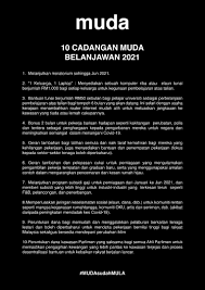 Cadangan untuk meningkatkan prestasi semasa untuk meningkatkan prestasi semasa perniagaan, pihak pengurus perlu melaksanakan beberapa tindakan seperti : Syed Saddiq Syed Abdul Rahman 10 Cadangan Muda Belanjawan 2021 1 Melanjutkan Moratorium Sehingga Jun 2021 2 1 Keluarga 1 Laptop Menyediakan Sebuah Komputer Riba Atau Elaun Tunai Berjumlah Rm1 000