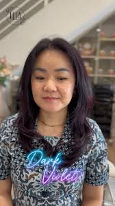 Dark Violet, by Esty Ella Beauty, Rambut terlihat lebih sehat seperti  rambut hitam, tetapi saat terkena sinar matahari, rambut terlihat  fashionable karna terdapat pantulan warna violet yang ...