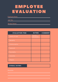 3 types of performance reviews used in enterprises. 5 Editable Employee Evaluation Forms Templates Included