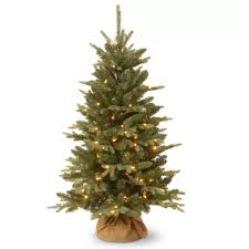 National Tree Company 4ft Burlap Artificial Tree With 150 Clear Lights Target Christmas Tree Clear Lights Pre Lit Christmas Tree Tabletop Christmas Tree