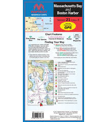 Maptech Massachusetts Bay And Boston Harbor Waterproof Chart 7th Edition 2017