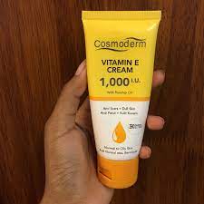 The cosmoderm vitamin e cream is fuelled with vitamin e oil and rosehip oil, and has been proven to effectively restore dry, damaged and stressed skin. Cosmoderm Vitamin E Cream 1000 Iu Vitaminwalls