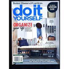 Your purchase of do it yourself is backed by our 100% satisfaction guarantee. Do It Yourself Magazine Fall 2019 Organize Your Life 18 Weekend Projects On Ebid Canada 193754648