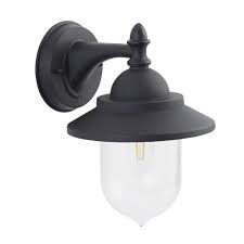 Shop target for outdoor wall lighting you will love at great low prices. Thlc Modern Black Ip44 1 Light Outdoor Exterior Wall Light Lighting From The Home Lighting Centre Uk