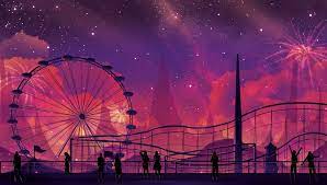 Festival Desktop Wallpaper Art Aesthetic Desktop Wallpaper Scenery Wallpaper