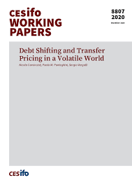 How to use volatile in a sentence. Debt Shifting And Transfer Pricing In A Volatile World Publication Cesifo