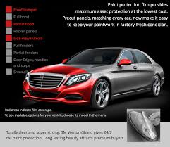 Clear Paint Protection Film Clear Car Bra Stone Chip Protection 3m Protective Film
