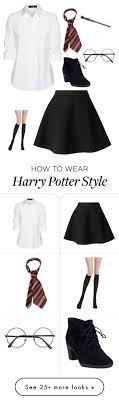 Tritt ein und lass dich von einem originalgetreuen kostüm verzaubern! Harry Potter By Kitkatbasketball On Polyvore Featuring Steffen Schraut Msgm Fashion Trends Outfit Harry Potter Kleidung Kostumvorschlage