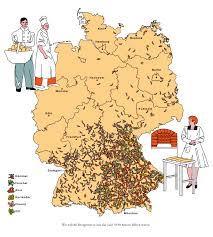 Zeitmagazin Deutschlandkarte Laura Edelbacher Illustrations Deutschlandkarte Deutschland Karte Bundeslander Illustrierte Karten