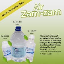 Adalah termasuk keunikan air zamzam adalah ia sulit dibekukan kecuali setelah melewati 1000 kali penyulingan. Air Zam Zam Kemasan 5 Liter Shopee Indonesia