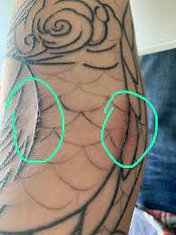 In der tiefe dauert es ca. Tattoo Verheilung Ist So Ein Schorf Normal Gesundheit Und Medizin Haut Pflege
