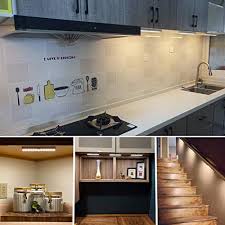 Maybe you would like to learn more about one of these? Led Motion Sensor Closet Lights Usb Rechargeable Under Cabinet Lighting Wireless Led Portable Light 10 Led Night Lights With Magnetic Strip For Stairs Wardrobe Kitchen Hallway White 6 Pack Pricepulse