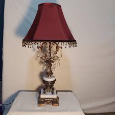 Vintage Crystal Lamp Shade