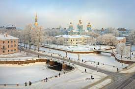 Winter In St Petersburg Russia