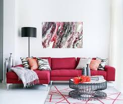 Black And Silver Bedroom Wall Decor Abstract Wall Art Red Black Silver White Living Room Wall Decor Bedroom Wall Art Office Modern Canvas Painting Acrylic Gift For Her For Him Living Room In 2020 Wand Dekor