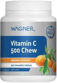 Cenovis® sugarless c 500mg is a vitamin c formula with orange flavour in a chewable tablet. Wagner Vitamin C 500mg 500 Tablets For 10 99 And More Chemist Warehouse Choicecheapies