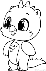 Keep your kids busy doing something fun and creative by printing out free coloring pages. Hatchimals Draggle Coloring Page Coloringall