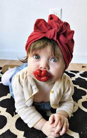 Yard Sale Red Hat Jersey W Top Knot Baby Bow Hats Baby Turban Hat Baby Turban