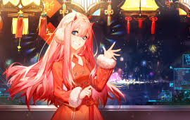 » lockscreen zero two {darling in the franxx} « fav se gostar. Zero Two Wallpapers Hd Desktop Backgrounds Wallpapermaiden