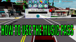 How To Use The Music Pass In Brookhaven Roblox Youtube