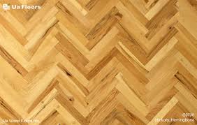 Hickory is related to the pecan tree, and once cut it is difficult to tell them apart. Hickory Herringbone Engineered Hardwood Flooring Ua Floors