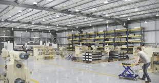 You can easily hang this light bulb from the ceiling of a tent. High Ceilings Uplighting To Avoid The Cavern Effect Energymanagementlighting Facilityblog Featured Interiors High Ceiling Industrial Lighting Industrial