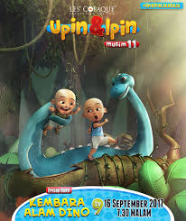 Pernah kepikiran nggak upin ipin gedenya kapan dan kayak gimana? Upin Ipin Musim 11 Kembara Alam Dino Les Copaque Production Sdn Bhd