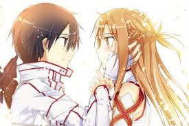 Sao Kirito Asuna Love Couple Anime Sword Art Online Yuuki Sword Art Online Wallpaper Sword Art Online Asuna