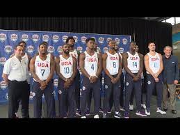 Bracket, schedule, scores and more for men's competition. Hoops Hoopla In Harlem 2016 Usa Men S Olympic Basketball Team Introduced Youtube