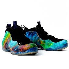 Custom Luminous Galaxy Foamposite One Foam Posites Sneaker Brands Sneaker Tee