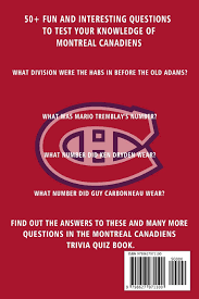 Here's a rare nostalgia car for ho. Montreal Canadiens Trivia Quiz Book Hockey The One With All The Questions Nhl Hockey Fan Gift For Fan Of Montreal Canadiens Townes Clifton 9798627971100 Books Amazon Ca