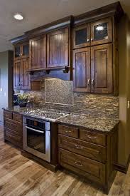 Like The Tone Of The Rustic Knotty Alder Kitchen Cabinets Farmhouse Style Kitchen Cabinets Rustic Farmhouse Kitchen Kitchen Cabinet Styles