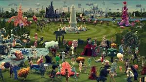 A Vividly Animated Digital Interpretation Of The Garden Of Earthly Delights By Hieronymus Bosc Garden Of Earthly Delights Hieronymus Bosch Medieval Paintings