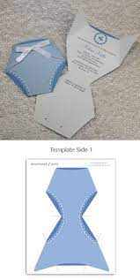 Baby Shower Invitation Template Baby Boy Diaper Diaper Baby Shower Invitations Baby Shower Invitations Diy Diaper Baby Shower Invitations Template