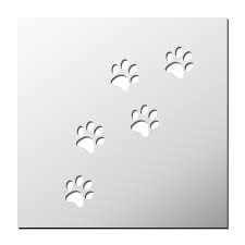 Pochoir Traces Pattes De Chat Pochoir Pattes De Chat Mur Au Pochoir