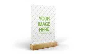 You Have The Design We Have The Mockup A Perfect Template For Showcasing Your Portrait Print Designs A Portra Wooden Cards Event Poster Colorful Backgrounds