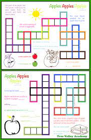 While some parents may be hesitant at first, it is generally a good idea to give your kids printable crossword puzzles and … Apple Theme Spelling Activities For Grade 1