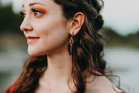 Geometric Diamond Earrings