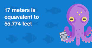 The result is the following therefore, if you want to calculate how many meters are in 17 feet you can do so by using the conversion formula above. 17 Meters In Feet How Many Feet Is 17 Meters