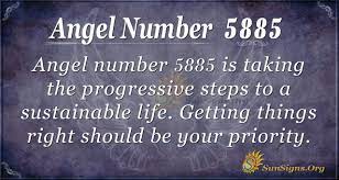 Angel Number 5885 Getting Things Right Sunsigns Org
