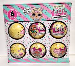 L.O.L Surprise Confetti Pop 6pk Balls Series 3 New Sealed | eBay
