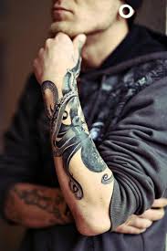 Large roses surround the wristwatch, creating a softer feeling and making the. 30 Coolest Octopus Tattoos For Men Laptrinhx