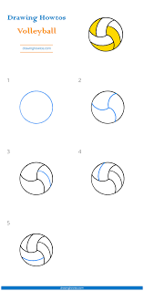 In this drawing lesson, we'll show how to draw a volleyball step by step total 7 phase here we create a volleyball it will be easy tutorial. How To Draw A Volleyball Step By Step Easy Drawing Guides Drawing Howtos