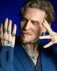 A ring with your initial and Pounamu? Say less. Nick wears his new "This is  Me" personalised ring paired with a matching pendant. Made of New Zealand  Pounamu and available in solid