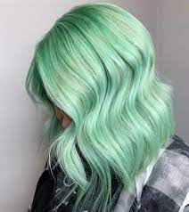 Hairdare Haircolor Greenhair Womenshair Beauty Green Hair Dye Mint Pastel Hair Mint Hair
