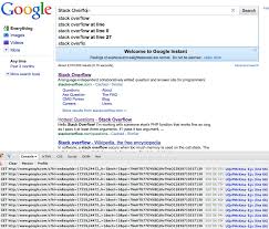 How Does Google Instant Work Stack Overflow It happens billions of times a day in the blink of an eye and we can have anything before us our minds can think of! how does google instant work stack