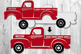 Download Easter Eggs Bunny Svg Red Vintage Truck Clip Art Cut Files By Mandala Creator Thehungryjpeg Com