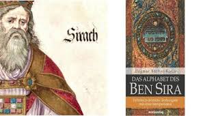 Derzeit aber wissen nur wenige interessierte um das alphabet des ben sira, und dies vor allem, weil es die geschichte von lilit, der ersten, . Ben Sira