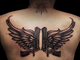 State of colorado, where he lived during his young days. 137 Fantastic Gun Tattoos That Hit Their Mark Tattoos Beautiful