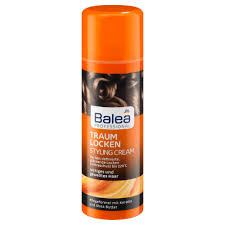 If you often use styling tool, especially flat iron, straightening creams are a closest second without the damage. Balea Professional Styling Cream Dream Curls 150 Ml German Drugstore